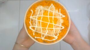 cách làm bánh bông lan trứng muối bằng lò nướng